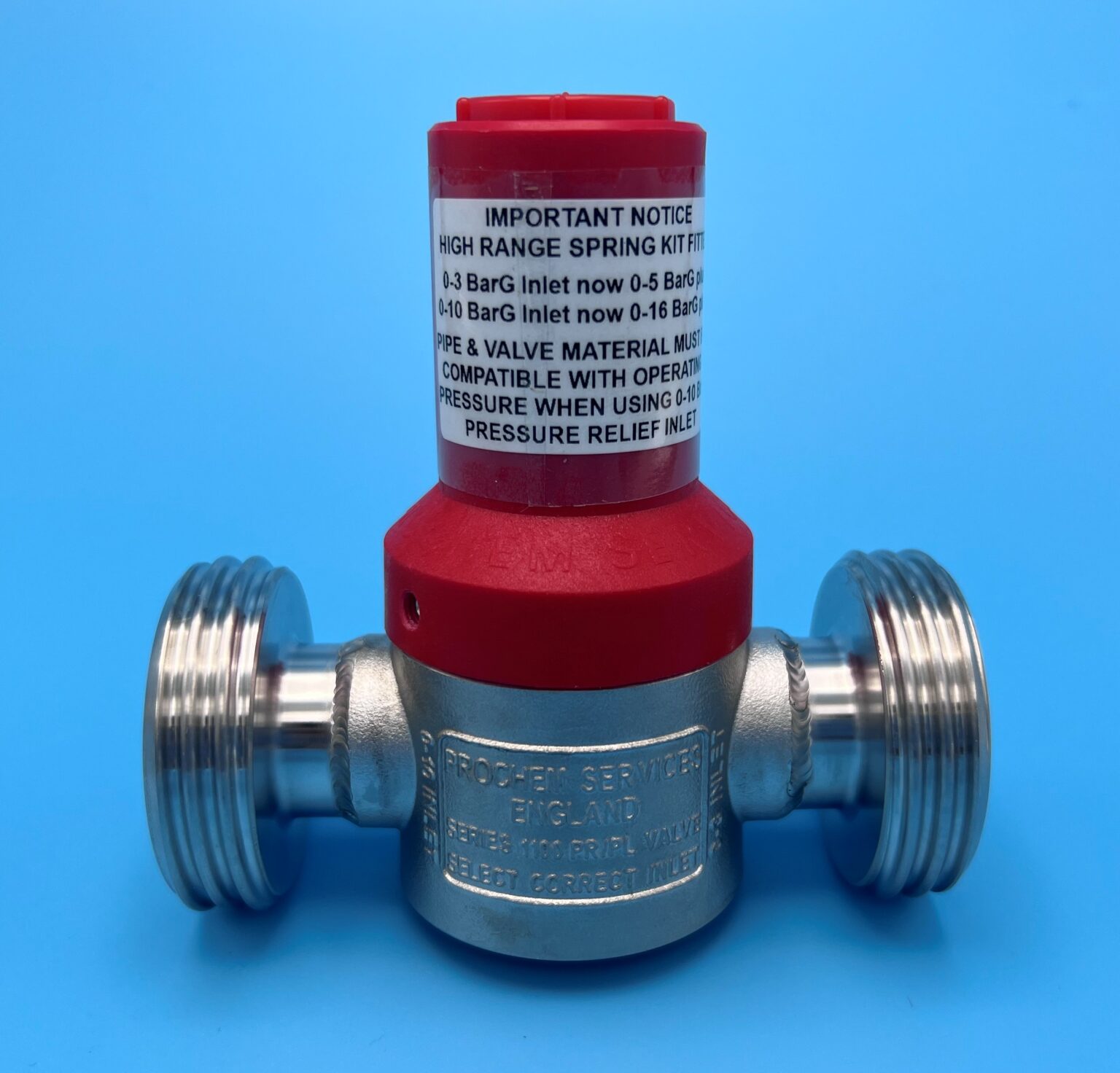Prochem Special connection for loading valves Prochem